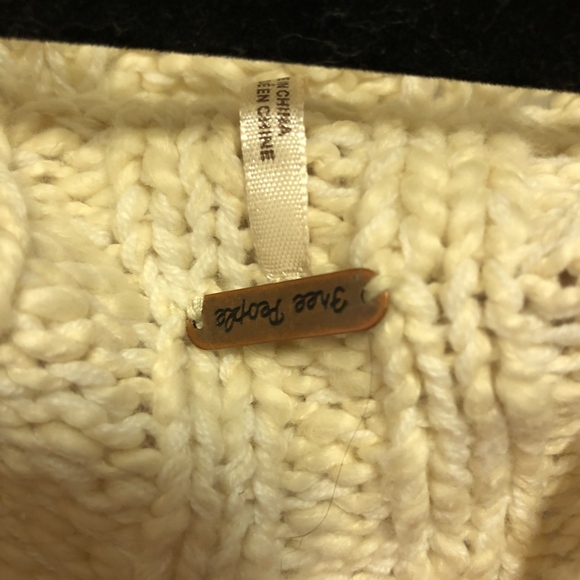 Free People Frosted Cable knit sweater - Picture 3 of 4